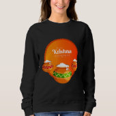 Happy Krishna Janmashtami Sweatshirt (Vorderseite)