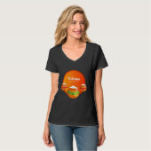Happy Krishna Janmashtami T-Shirt (Vorderseite Vollansicht)