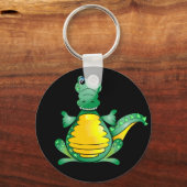 Happy Krocodile Schlüsselanhänger (Vorderseite)