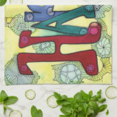 Happy Küchentuch (Gefaltet)