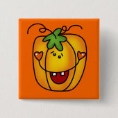 Happy Kürbislaterne Tshirts und Geschenke Button (Vorderseite)