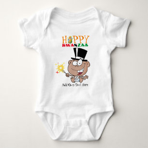 Happy KWANZA New Baby Geboren Year Baby Strampler