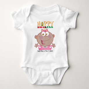 Happy KWANZA New Baby Geboren Year Baby Strampler