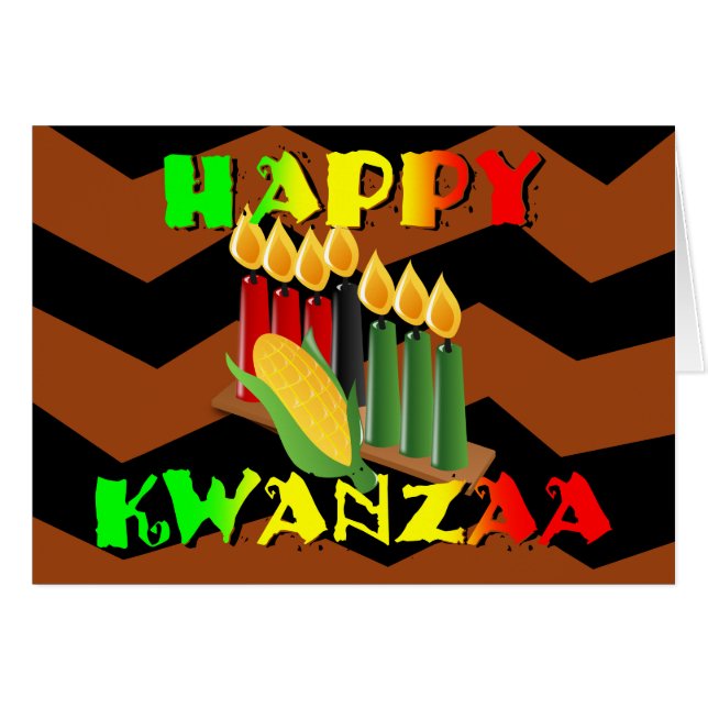 HAPPY KWANZAA (Vorderseite (Horizontal))