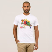 Happy KWANZAA 7 Grundsätze T-Shirt (Vorne ganz)