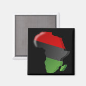 Happy Kwanzaa Africa Magnet (Vorderseite/Rückseite)