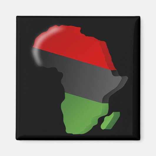 Happy Kwanzaa Africa Magnet (Vorne)