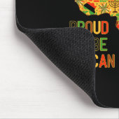 Happy Kwanzaa Africa Map 7 Principles Celebration Mousepad (Ecke)