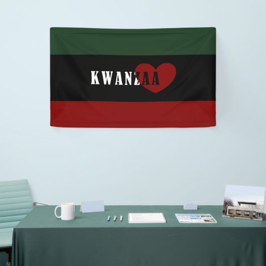 Happy Kwanzaa Banner (Messeveranstaltung)