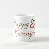 Happy Kwanzaa Bokeh Umoja Kaffeetasse (Mittel)