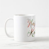 Happy Kwanzaa Bokeh Umoja Kaffeetasse (Links)