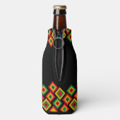 Happy KWANZAA Can Cooler Flaschenkühler (Flasche Rückseite)