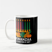 Happy Kwanzaa Candles Africa Holiday African Ameri Kaffeetasse (Links)