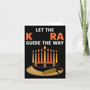 Happy Kwanzaa Candles Africa Holiday African Ameri Karte