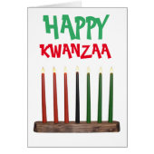 Happy Kwanzaa Card (Vorne)