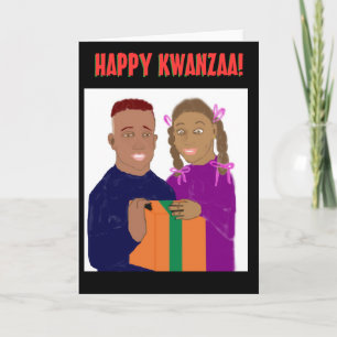 Happy Kwanzaa Card Feiertagskarte