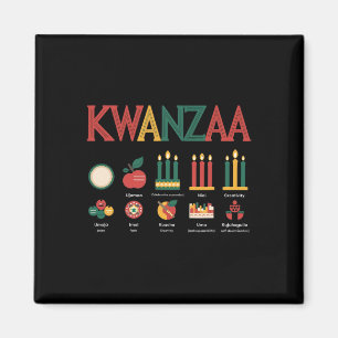 Happy Kwanzaa Celebration Magnet