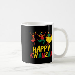 Happy Kwanzaa Feier Sieben Prinzipien Afrikanisch Kaffeetasse
