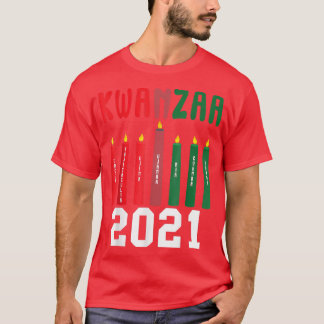 Happy Kwanzaa feiert Black African American T T-Shirt