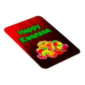 Happy Kwanzaa First Fruits Magnet (Rechte Seite)