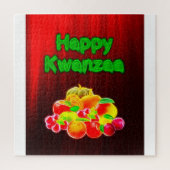 Happy Kwanzaa First Fruits Puzzle (Vertikal)