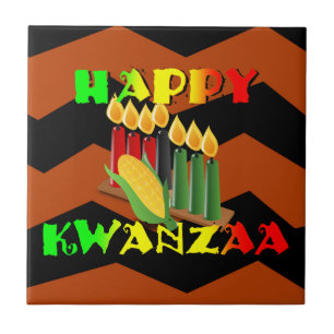 HAPPY KWANZAA FLIESE