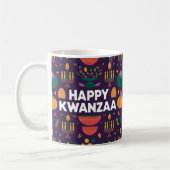 Happy Kwanzaa Geschenk Idee Kaffeetasse (Links)