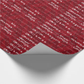 Happy Kwanzaa Geschenkpapier (Ecke)