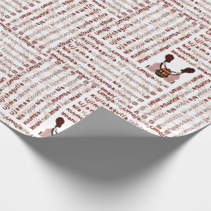 Happy Kwanzaa Geschenkpapier