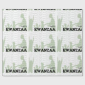 Happy Kwanzaa Geschenkpapier (Flach)