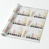 Happy Kwanzaa Geschenkpapier (Ungerollt)