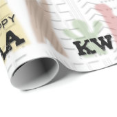 Happy Kwanzaa Geschenkpapier (Rolleneckpunkt)
