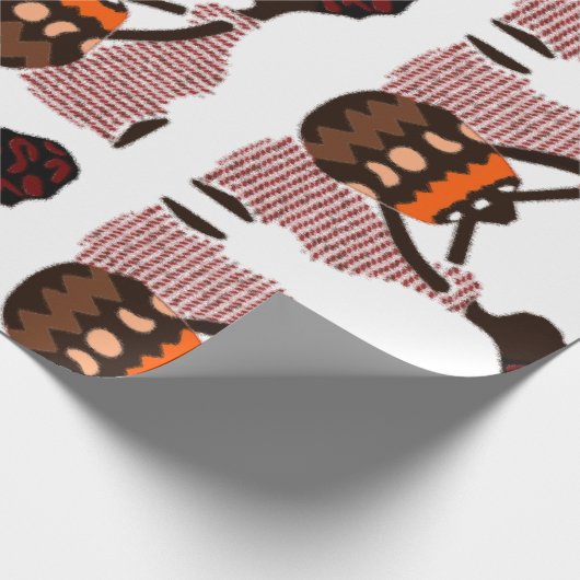 Happy Kwanzaa Geschenkpapier (Ecke)