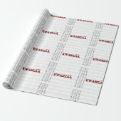 Happy Kwanzaa Geschenkpapier (Ungerollt)