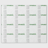 Happy Kwanzaa Geschenkpapier (Flach)