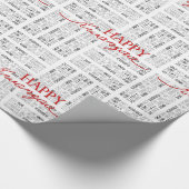 Happy Kwanzaa Geschenkpapier (Ecke)