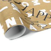 Happy Kwanzaa Geschenkpapier (Rolleneckpunkt)