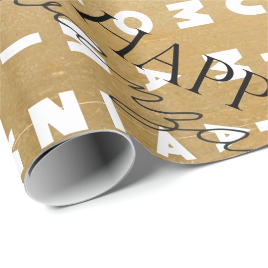 Happy Kwanzaa Geschenkpapier (Rolleneckpunkt)