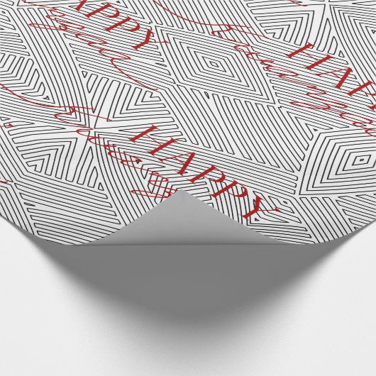 Happy Kwanzaa Geschenkpapier (Ecke)