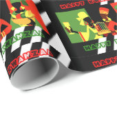 Happy Kwanzaa Geschenkpapier (Rolleneckpunkt)