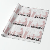 Happy Kwanzaa Geschenkpapier (Ungerollt)