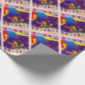 Happy Kwanzaa Geschenkpapier (Ecke)