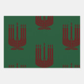 Happy Kwanzaa Geschenkpapier Set (Vorderseite 3)