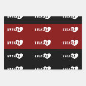 Happy Kwanzaa Geschenkpapier Set (Vorderseite)