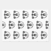 Happy Kwanzaa Geschenkpapier Set (Vorderseite)