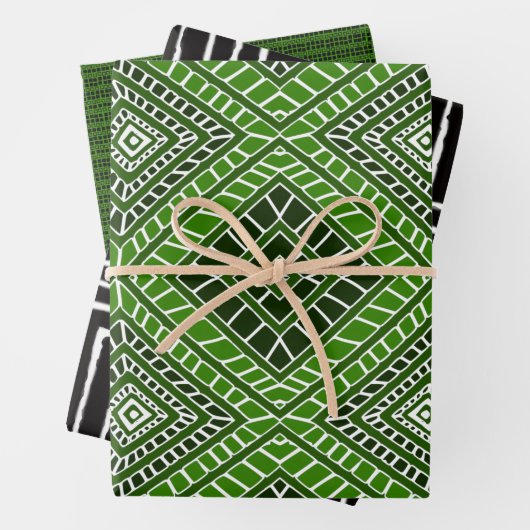 Happy Kwanzaa Geschenkpapier Set (Beispiel)