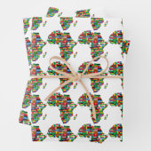 Happy Kwanzaa Geschenkpapier Set (Beispiel)