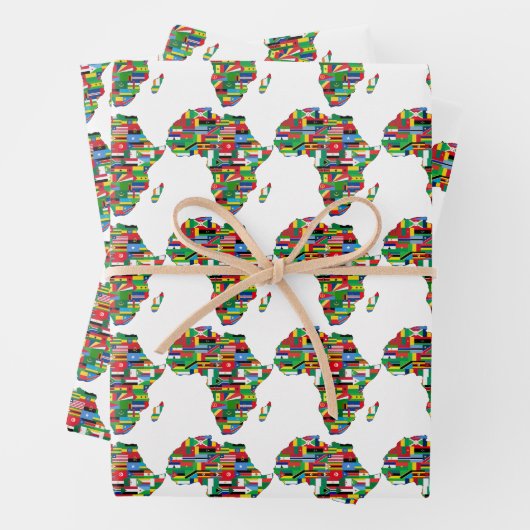 Happy Kwanzaa Geschenkpapier Set (Beispiel)