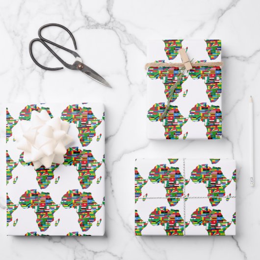 Happy Kwanzaa  Geschenkpapier Set (Vorderseite)