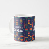 Happy Kwanzaa Gift Kaffeetasse (Vorderseite Links)